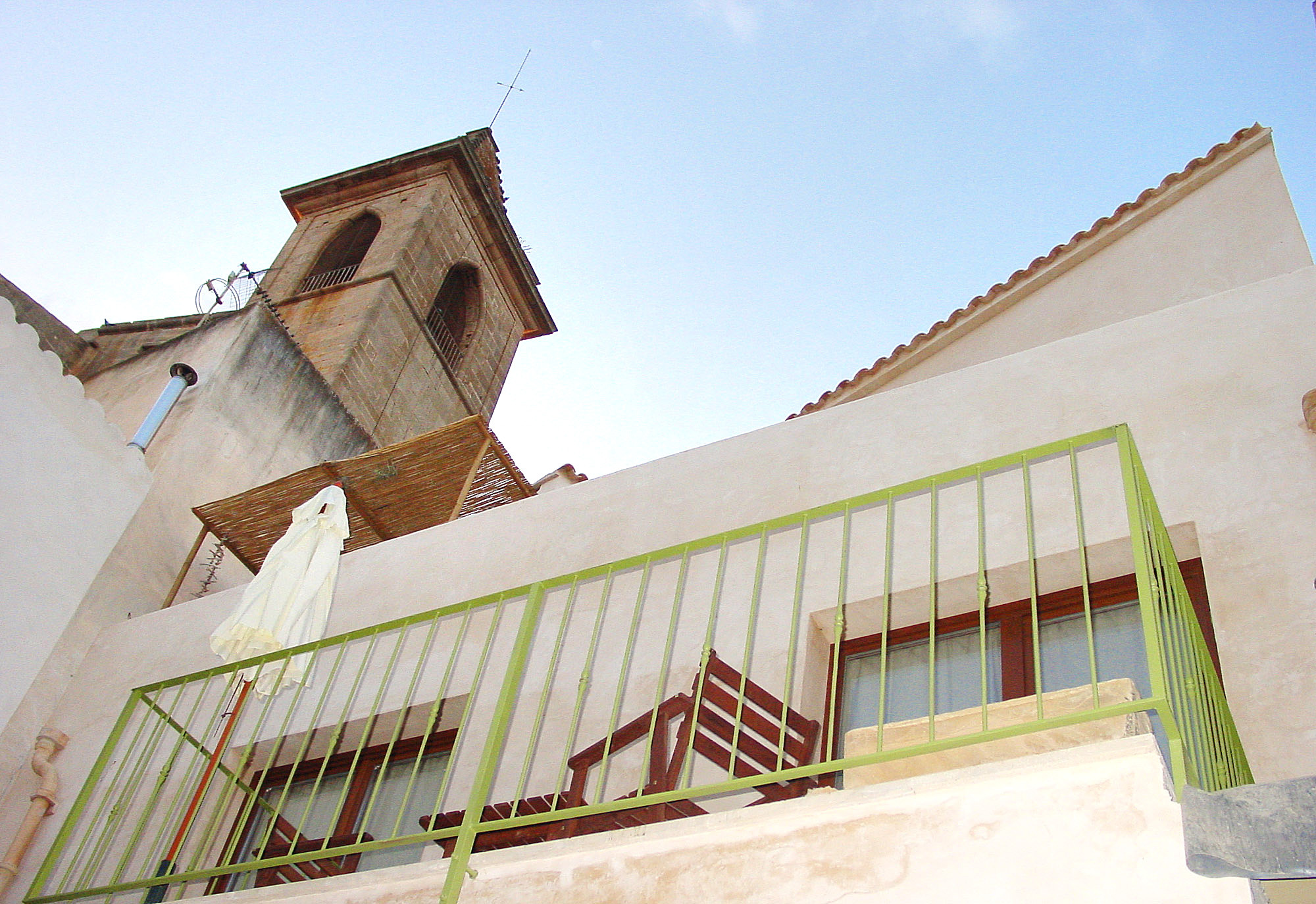 Upper floor with balcony