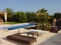 Terrace and pool